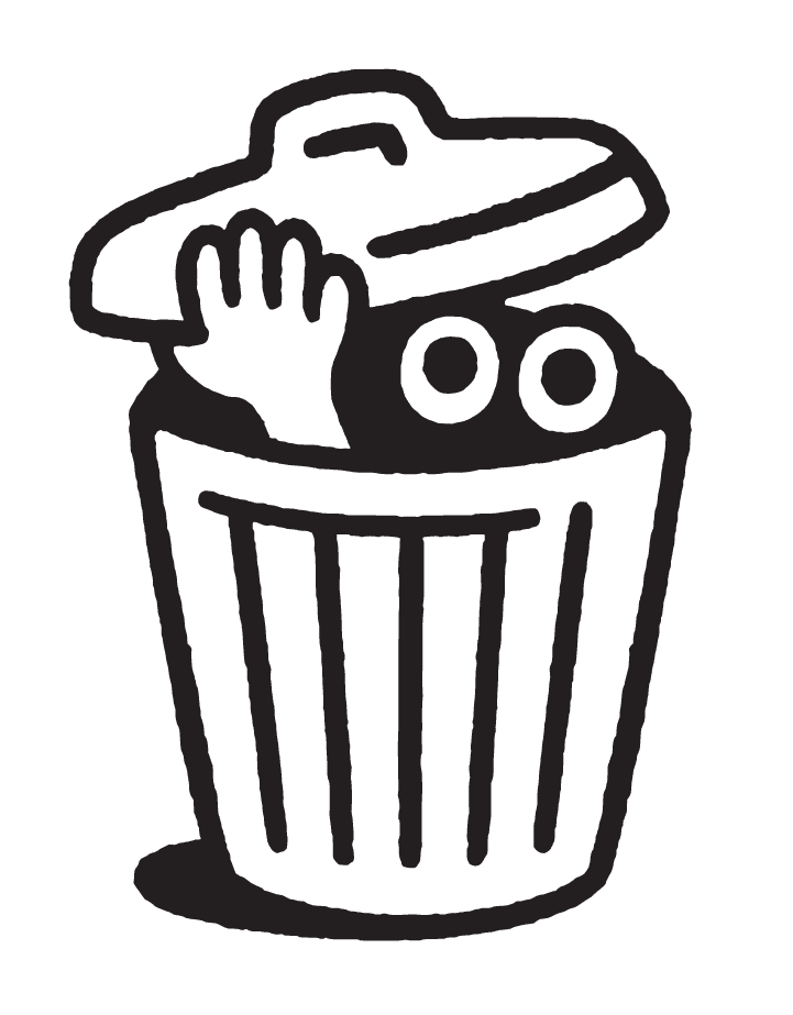 Trash Human standalone mark